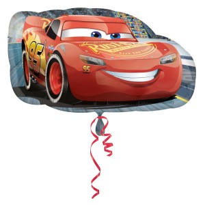 30"/76cm  x 17"/43cm шар из фольги - Disney Cars: Lightning McQueen, P38